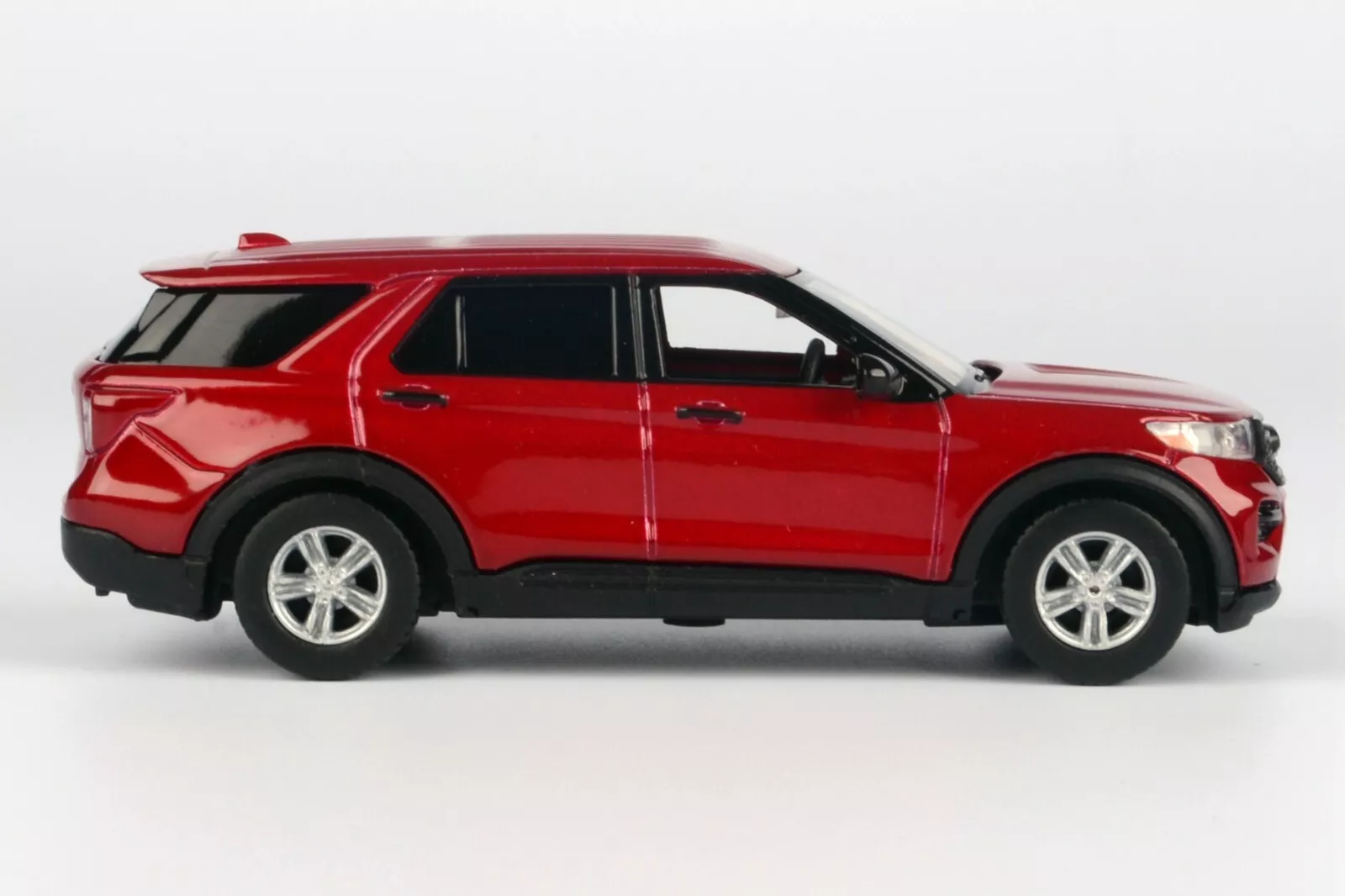 2023 Ford Explorer Red Metallic "Timeless Legends" Series 1/43 Diecast Model Car by Motormax