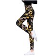 thumbnail image 2 of ZhiZhuang Women's High Waist Leopard Printed Leggings Soft Tummy Control Hip Lift Yoga Bottom Pants, 2 of 3