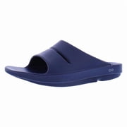 OOFOS Ooahh Slide Unisex Shoes Size 13, Color: Navy