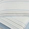 thumbnail image 6 of Vellux Bergen Striped 2-Piece Cotton Comforter Set, Down Alternative, Twin, Blue, 6 of 8