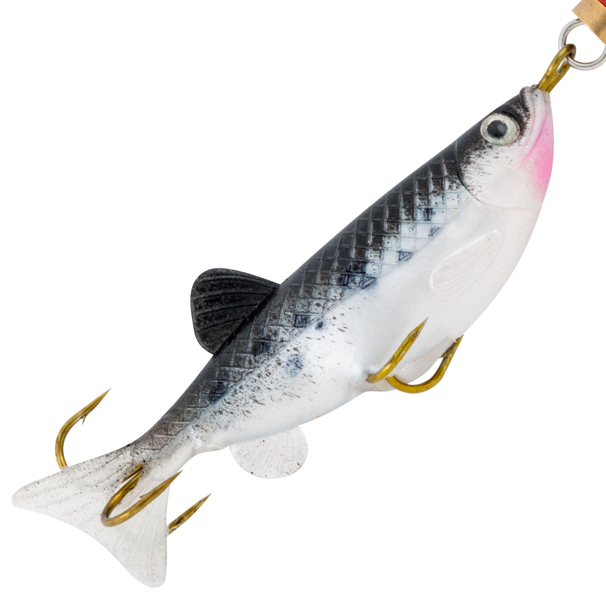 South Bend Minnow Spinner 1/18 ounce Silver #00, Spinnerbaits