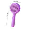 thumbnail image 3 of Guozer Pet Comb for Cats and Dogs Removal Brush Dog-shedding-brush Pet Hair Cleaning Comb, 3 of 6