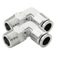 thumbnail image 1 of Kenally 2 uds par rápido 8mm BSPP rosca externa 3/8 cobre ángulo conector rápido elemento neumático para manguera de nailon PU herramienta de Herramientas y ferretería Kenally TO003042-00, 1 of 6