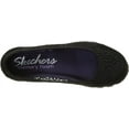 thumbnail image 5 of Skechers EZ Flex 2 Sweetpea Womens Slip On Ballet Flats Shoes Black 10 W US, 5 of 7