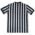 thumbnail image 3 of WWE V Neck Short Sleeve Blue Logo Stripes, T-Shirt (Men's), 3 of 7