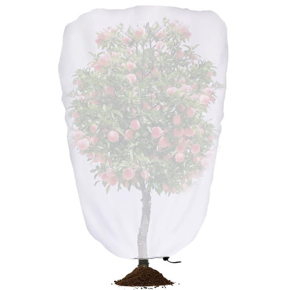 Ebaokuup Plant Shade Cover 6.5 ft x 5 ft with Drawstring for Garden Plants
