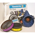 thumbnail image 3 of Half Mask Respirator Kit, Includes 2 Cartridges, Snap-In Gasket, Size M/L, 3 of 4