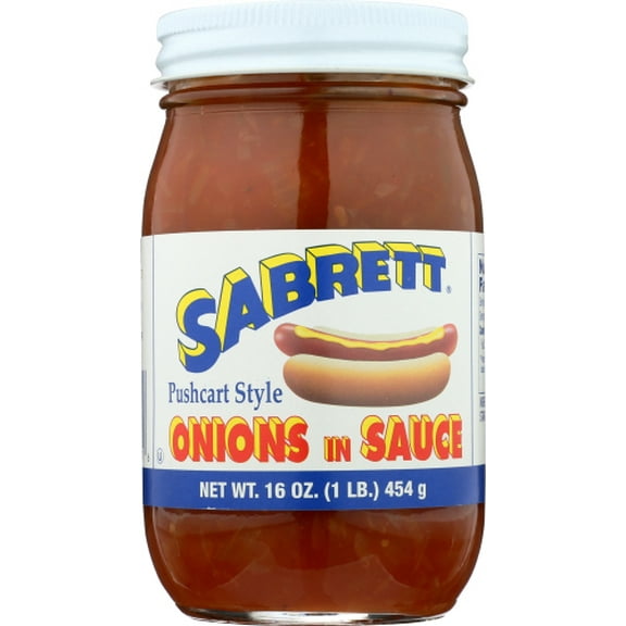 Sabrett Onions Sauce 16 oz (Pack of 12)