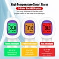 thumbnail image 3 of Termómetro de frente con pantalla Lcd Digital sin contacto, termómetro infrarrojo para medir la fiebre corporal, termómetro de oído para niños y adultos, dispositivo de uso doméstico Feliz Sencillez, 3 of 5