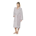 thumbnail image 4 of Barefoot Dreams CozyChic Robe, 2, Dove Grey, 4 of 6