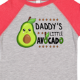 thumbnail image 4 of Inktastic Daddy's Little Avocado with Cute Baby Avocado Boys or Girls Toddler T-Shirt, 4 of 5