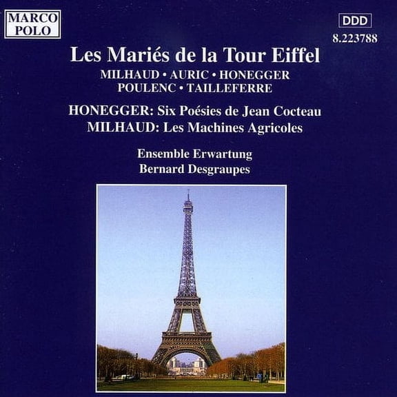 Desgraupes / Ensemble Erwartung - Les Maries de la Tour Eiffel - Music & Performance - CD