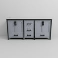 thumbnail image 5 of Ziva 72 in W x 22 in D Dark Grey Double Bath Vanity and Cultured Marble Top, 5 of 8