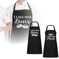 thumbnail image 2 of Couple's And Fouling Kitchen Garden Barbecue Printed Apron, 2 of 6