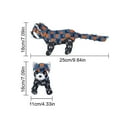 thumbnail image 3 of Indestructible Bear Dog Toy Aggressive Chewers Squeaky Chew Toys Durable Interactive Pet, 3 of 5