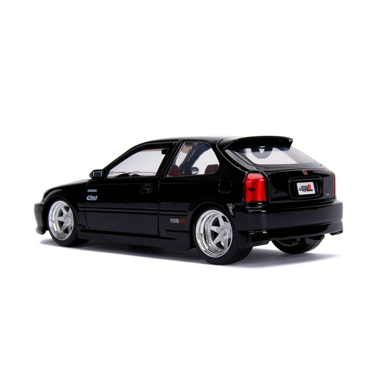 Honda Civic Type R (1997) 1/24スケール JADA TOYS JDM TUNERS 1997 HONDA CIVIC EK TYPE R BLUE 1:24