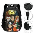 thumbnail image 3 of Gravity Falls Travel Backpack With Usb Port Stylish Unisex Hiking Backpack Shoulder Bag Laptop Backpack, 3 of 7