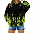 thumbnail image 5 of ShiShine Women's Colorful Graphic Hoodies Print Cool Sweatshirt Cool Design with Pocket, 5 of 9