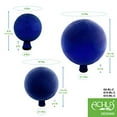 thumbnail image 3 of Achla G12-BL-C 12 Po. Gazing Globe en Bleu Craquelé, 3 of 4