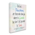thumbnail image 3 of Stupell The Best Teachers Pastel Phrase Inspirational Painting Gallery Wrapped Canvas Print Wall Art, 3 of 5