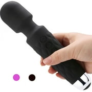 LotFancy Wand Massager for Women, Rechargeable Handheld Massager for Neck Shoulder Back