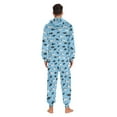 thumbnail image 7 of joogoo Fishes Blue Unisex Adults Onesies Pajamas Jumpsuits L, 7 of 7