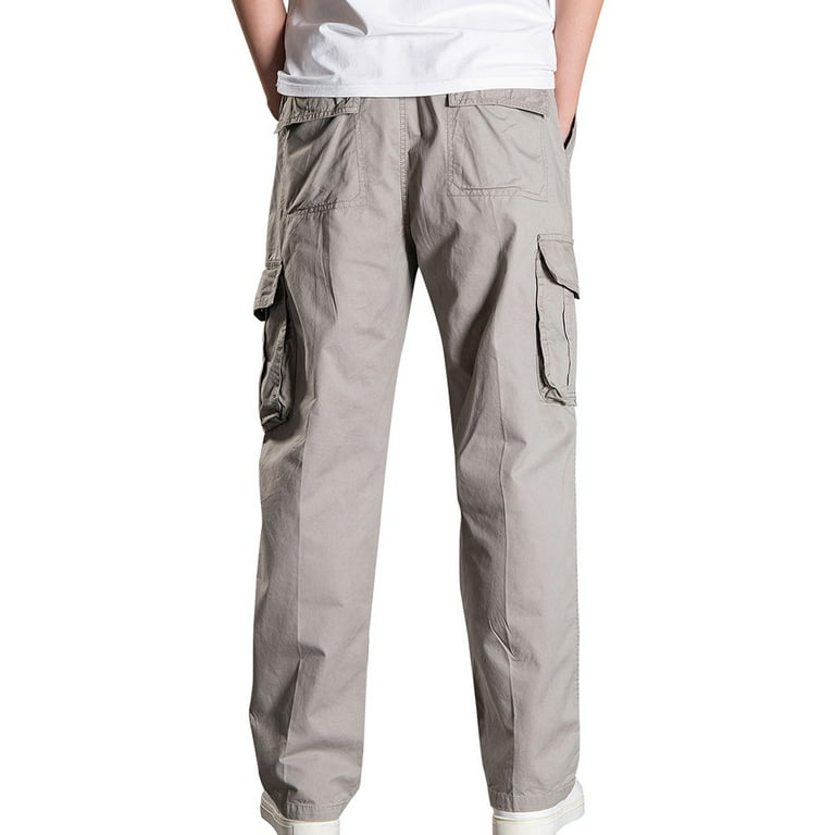 Big and Tall Cargo Pants for Men Vintage Loose Outdoors Travel Hiking Long  Pants Stylish Workout Jogger Pants 5X-6X