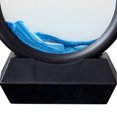 thumbnail image 2 of Decoración De Arenas Movedizas Adorno de arena móvil con decoración de arena movediza redonda de 5 pulgadas para sala de estar (azul), 2 of 6