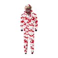 thumbnail image 2 of Pyjamas de Noël Reindeer, Tenues de Famille Assorties, Pyjamas de Noël de Haute Qualité pour un Style Familial Cohérent (Rouge), 2 of 4