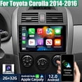thumbnail image 6 of For Toyota Corolla 2009-2013 Android 13 GPS Car Stereo Navi Radio bt CarPlay, 6 of 17