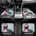thumbnail image 7 of Vsdgher Circular Lighthouse Car Foot Mat Set of 4 Pieces Universal Floor Liner Car Accessories Fits Most Cars, Trucks, Vans, sedans, SUV, 7 of 7