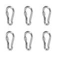 thumbnail image 1 of Clip de Lien Rapide, 6pcs Ressort Snap Crochets Corde Connecteur Ressort Snap Crochets Élégant et Moderne, 1 of 8