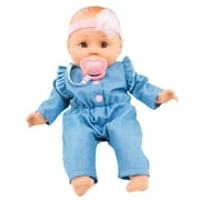 My Sweet Love 14-inch My Cuddly Baby® Doll, Denim Jumpsuit