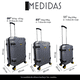 thumbnail image 2 of Set 3 Maletas De Viaje Jony Rigidas 25 Kg 15 Kg 10 Kg Candado Numerico Ruedas 360, 2 of 5