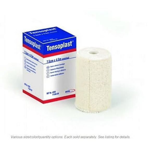 BSN Medical Tensoplast Elastic Adhesive Bandage Latex Free - 4" x 5 yards Case of 12