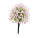 thumbnail image 4 of Flores artificiales Decoración del jardín topiario Vigidor de bricolaje Decedente de decoración de bodas Plantas con estaca para un regalo de paisaje Morado y, 4 of 8