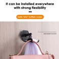 thumbnail image 3 of fastboy Wall Hanging Kitchen Hook Hanger Storage Rack Adhesive 360 Degrees Door Red, 3 of 6