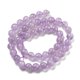 thumbnail image 4 of Natural Amethyst Beads Strands Round Violet 8mm Hole: 1mm about 50pcs/strand, 4 of 4
