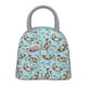 thumbnail image 1 of Fotbe Cute Otters Bolsa de Almuerzo con Estampado, Lonchera Aislada, Contenedor de Comida Reutilizable Tipo Cooler a Prueba de Fugas, 1 of 6