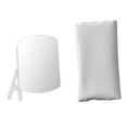 thumbnail image 2 of Yinanstore Mobile Phone Camera Mirror Reflection Clip Kit Adjustable Accessory Lightweight for Travel Flexible Selfie Reflector Portable White, 2 of 8