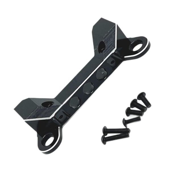 Accesorio de conexión para parachoques delantero de coche RC, conector para parachoques para Wltoys 1:10 104020 negro