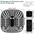 thumbnail image 4 of Foot Massager Mat Electric Foot Massager Pad EMS Feet Massage Machine Portable Vibrating Foot Relax Mats with 6 Massage Modes and 19 Intensity Levels for Home and Office Use, 4 of 5