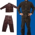 thumbnail image 1 of Ropa de Seguridad de Soldadura Soldador de material cuero de Piel Retardante de Llama Ropa Protectora Chaqueta de Soldadura + Pantalones de Soldadura L shamjiam Capa protectora de soldadura, 1 of 8