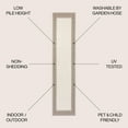thumbnail image 3 of JONATHAN Y SANTA MONICA 2 x 8 Runner Rug, Lucia Diamond Border - Cream/Black, SMB207B-28, 3 of 9