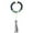 H, variant on Bracelets 2 | Bracelet Cute Key Bangle For Women Wristlet Beaded Key Silicone Ring SilKeychain Chains Bracelets | Bangle Key Key SilKeychain Cute For Women Silicone Bracelet Ring Beaded Wristlet