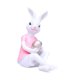 thumbnail image 2 of Estatua de conejo de Pascua, decoración de Pascua, decoración de mesa, figura creativa de conejo Rosa, 2 of 7