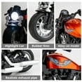 thumbnail image 5 of BDTCTK Play Vehicle for 1:12 Motorcycle Model, Mini Toy Car with Sound and Light, Motorcycle Collection for Boys Kids, 5 of 7
