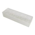 thumbnail image 3 of Florero de acrílico Floreros florales Centro de mesa Rectangular transparente para mesa de comedor para decoraciones de bodas Arreglo floral de fiesta 30x10x6.5cm Soledad florero, 3 of 10