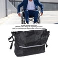 thumbnail image 4 of Sac de Rangement pour Fauteuil Roulant, Sac pour Fauteuil Roulant à Accrocher au Dos avec Multiples Poches, Sangle Réglable, Sac à Dos pour Fauteuil Roulant avec Bande Réfléchissante pour Marcheur, 4 of 7