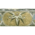 thumbnail image 2 of De Menabuoi, Giusto 18x11 Gold Ornate Wood Framed with Double Matting Museum Art Print Titled - Angel With Seven Cruets For The Scourges, 2 of 4